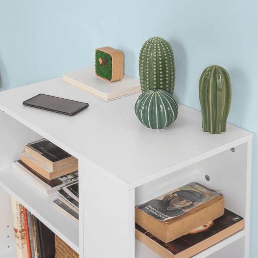 Mesa de apoio com rodas FBT68-W SoBuy