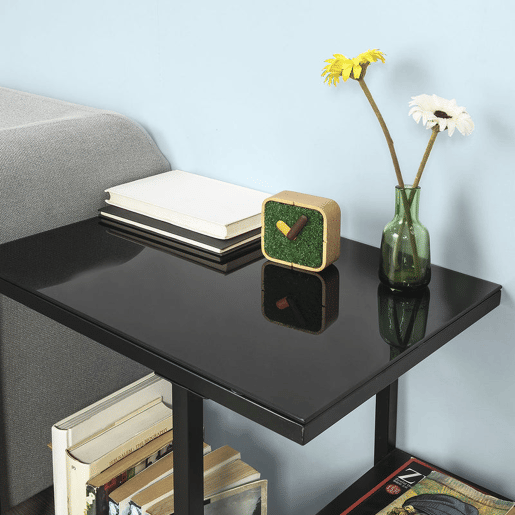 Mesa de apoio com 3 prateleiras FBT65-SCH SoBuy