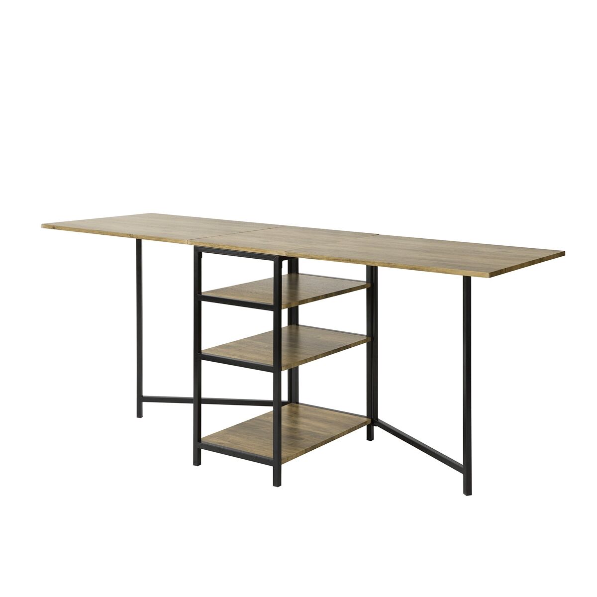Mesa Plegable de Almacenaje para Comedor Salón FWT62-N SoBuy
