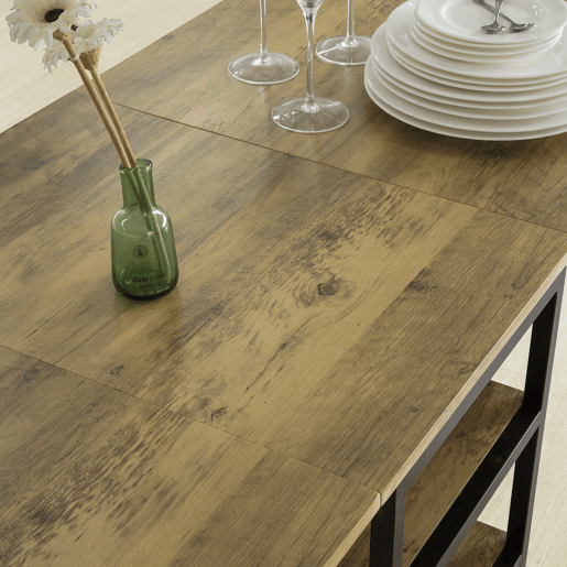 Mesa de arrumação dobrável para sala de jantar FWT62-N SoBuy