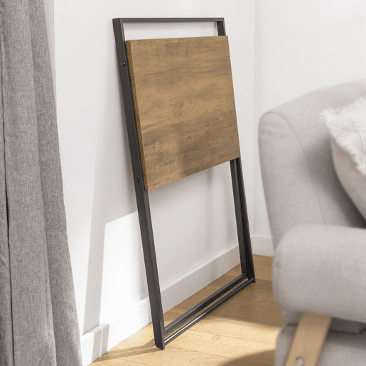Secretária dobrável de estilo industrial FWT88-F SoBuy