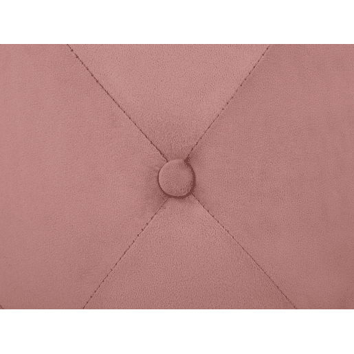 Pufe COROLLA Veludo Rosa 40 cm 40 cm 40 cm
