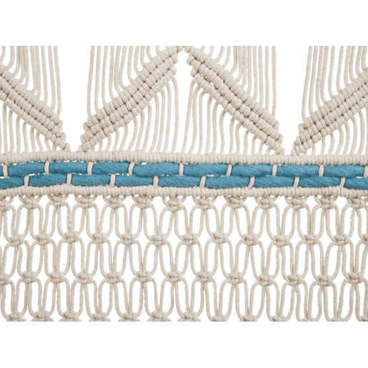 Decoração de parede em tecido KALADY Algodão 141 cm Creme
