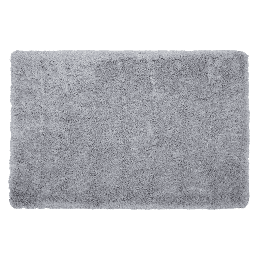 Tapete felpudo CIDE Cinzento claro 140 x 200 cm