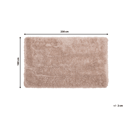 Tapete felpudo CIDE Creme 160 x 230 cm