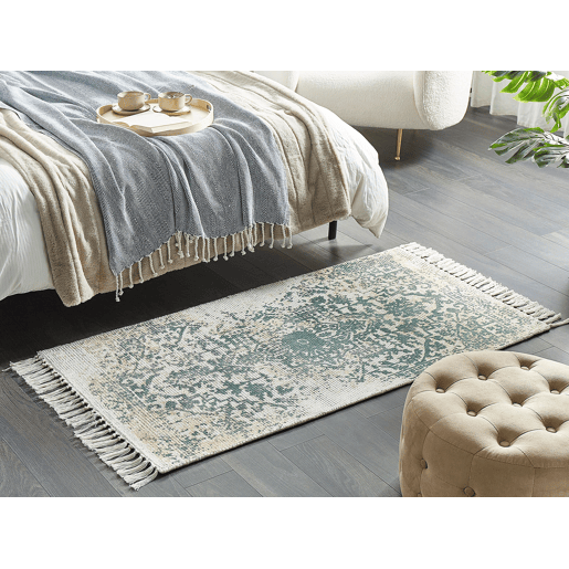 Tapete BOYALI Creme claro 80 x 150 cm Viscose