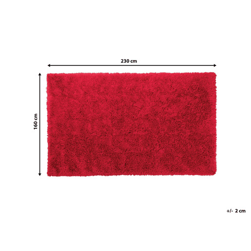 Tapete felpudo CIDE Vermelho 160 x 230 cm