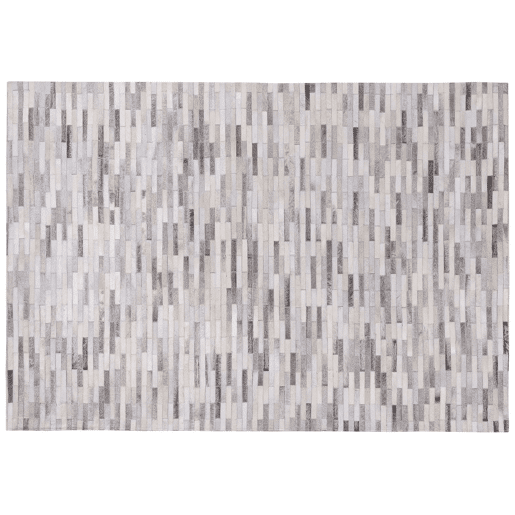 Tapete AHILLI Cinzento 160 x 230 cm Pele