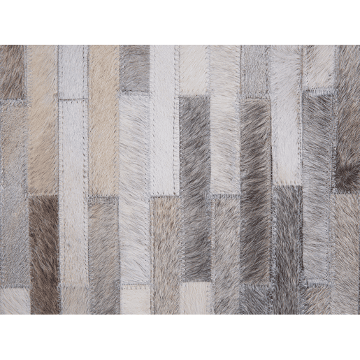Tapete AHILLI Cinzento 160 x 230 cm Pele