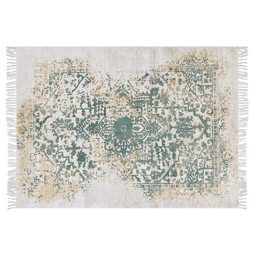Tapete BOYALI Creme claro 140 x 200 cm Viscose