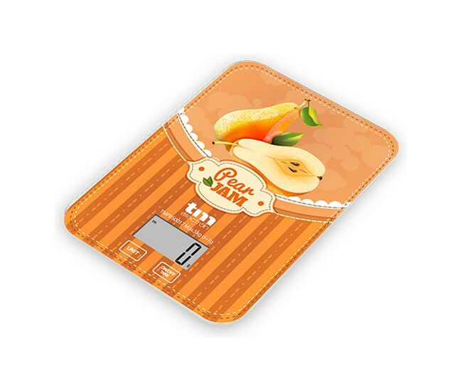 Báscula de cocina tm electron pear jam 5 kg