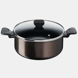 Caçarola Tefal B5544602 Preto Alumínio Vidro Ø 24 cm