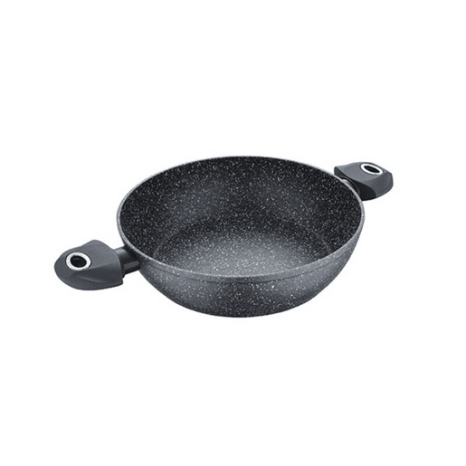 Caçarola Bergner Cinzento Alumínio Forjado Ø 28 x 7 cm - 4 L Caçarola Bergner Cinzento Alumínio Forjado Ø 28 x 7 cm - 4 L