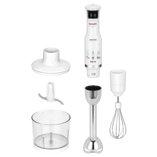 MPM MBL-28 Set de Varinha Picador Multiusos Batedor, Velocidade Ajustável, lâminas Aço Inox, 500, Branco MPM MBL-28 Set de Varinha Picador Multiusos Batedor, Velocidade Ajustável, lâminas Aço Inox, 500, Branco