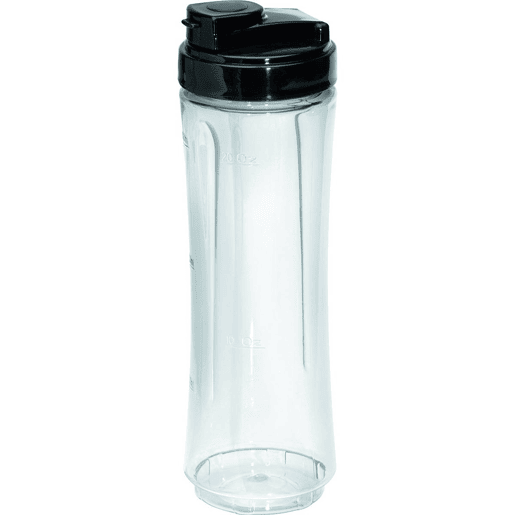 Proficook SM 1078 Liquidificador de vidro Smoothie Good To Go, 2 Garrafas Portátiles, 0,6 l, 250, Prata
