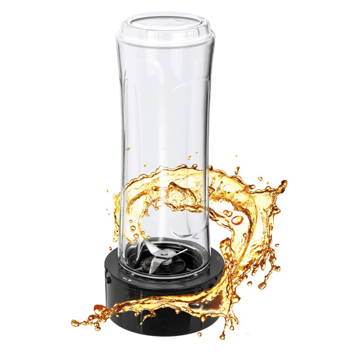 MPM MBL-15M Liquidificador 1 L, 2 Garrafas Smothie To Go 0,6 L,sem BPA,2 Velocidades + Pulso, 450, Prata