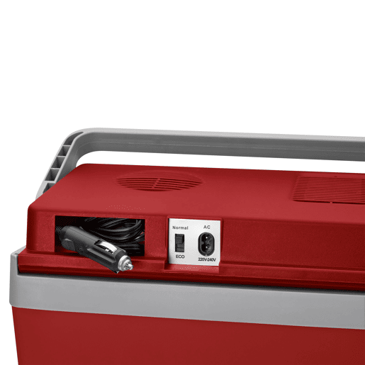 Clatronic KB 3713 Geleira Eléctrica 25L Campismo Viagens 12V230V, 600 , Vermelho