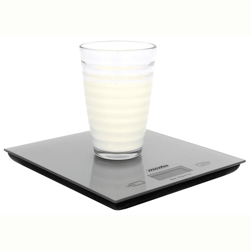 Mesko MS3145 Balança de Cozinha Digital até 5Kg Precisão 1g, Função de Tara, Visor LCD, , Cinza