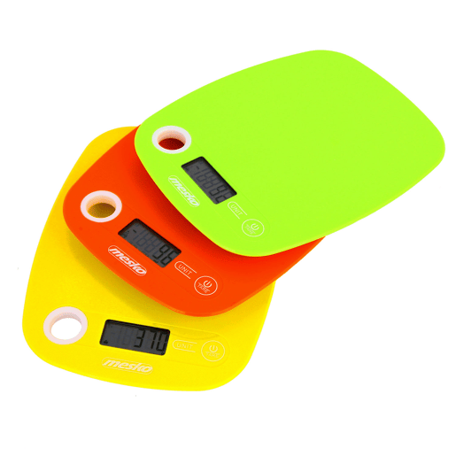 Mesko MS3159G Balança de cozinha digital, 5 kg, Ecrã LCD, Alta Precisão, Multifunções, , Verde