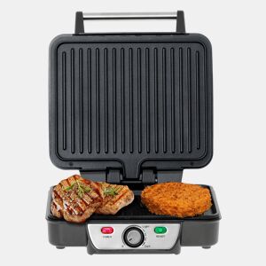Mesko MS 3050 Grelhador de Contacto Grill de Mesa Abertura de 180°, Máquina de Sanduíches, Revestimento Antiaderente, 2500, Preto