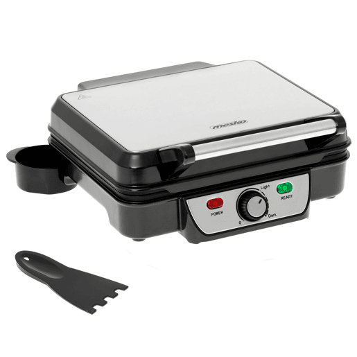 Mesko MS 3050 Grelhador de Contacto Grill de Mesa Abertura de 180°, Máquina de Sanduíches, Revestimento Antiaderente, 2500, Preto
