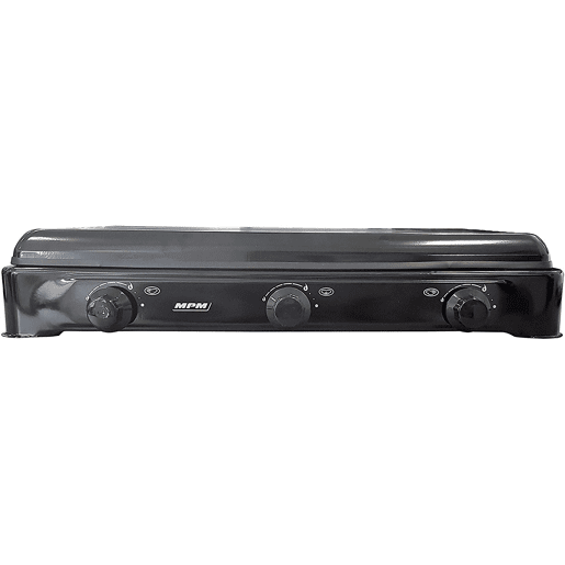 MPM KN-031KB Fogão a Gás Portátil para Camping, 3 Queimadores, Preto, , Preto MPM KN-031KB Fogão a Gás Portátil para Camping, 3 Queimadores, Preto, , Preto