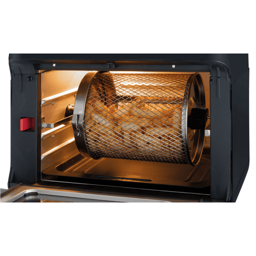 Clatronic FR 3747 Fritadeira de ar quente sem óleo, Capacidade 11 litros, Programas Digital 9, Forno de ar quente, Cuspo de frango, Batatas fritas, 1500W, 1500, Preto