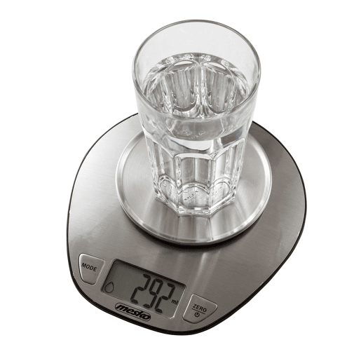 Mesko MS3152 Balança de Cozinha Digital com Tigela Removível, Inox, Alta Precisão, TARE, , Prata