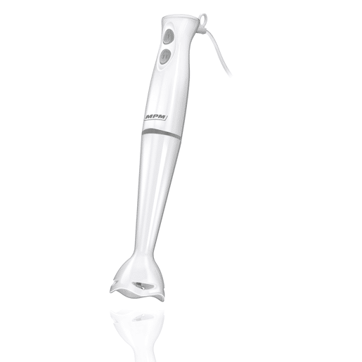 MPM MBL-18 Varinha, Misturador Stand Destacável, Lâminas Aço Inoxidável, 2 velocidades, 200, Branco