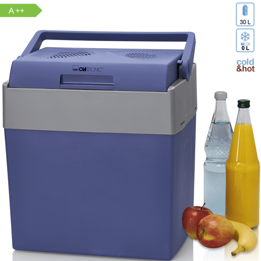Clatronic KB 3714 Geleira Eléctrica 28L , 12V  230V Campismo Viagens, 600 , Azul
