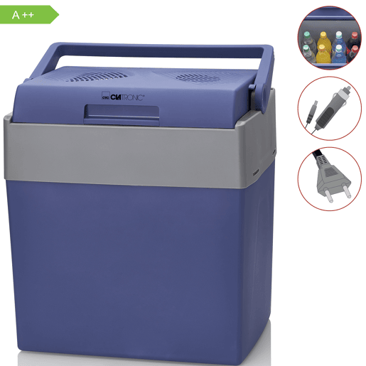 Clatronic KB 3714 Geleira Eléctrica 28L , 12V  230V Campismo Viagens, 600 , Azul