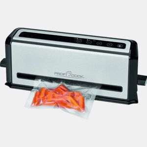 Proficook VK 1133 Máquina de Embalar a Vácuo, Controlo Electrónico do Vácuo (4 níveis), 120, Prata