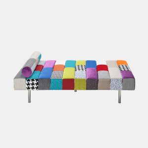 Sofá Cama Hilton (Tecido Patchwork)