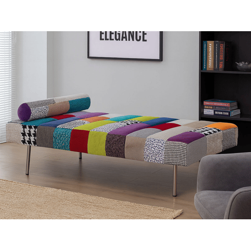 Sofá Cama Hilton (Tecido Patchwork)