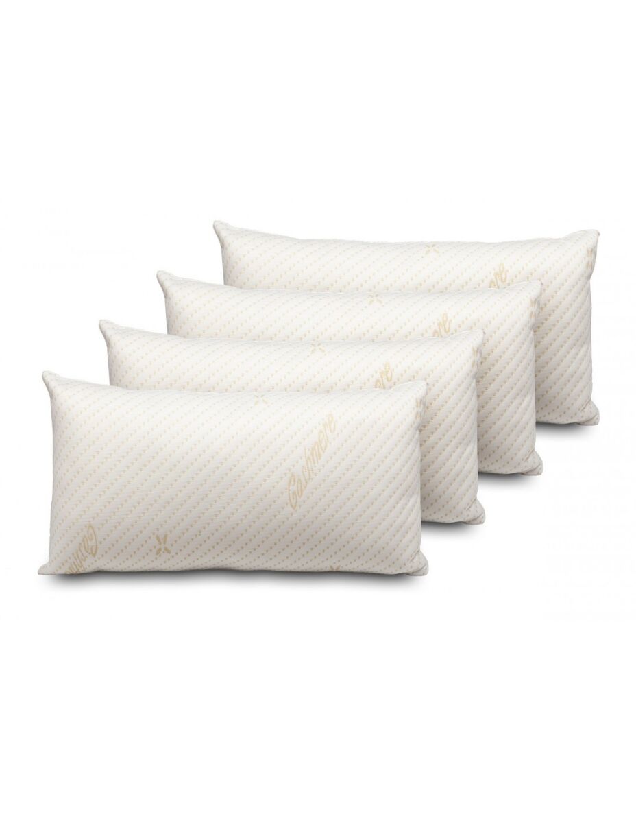 Pack 4 Almohadas Viscocopos Cashmere