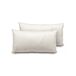 Pack 2 Almohadas Viscocopos Cashmere Pack 2 Almohadas Viscocopos Cashmere Blanco/ Beige