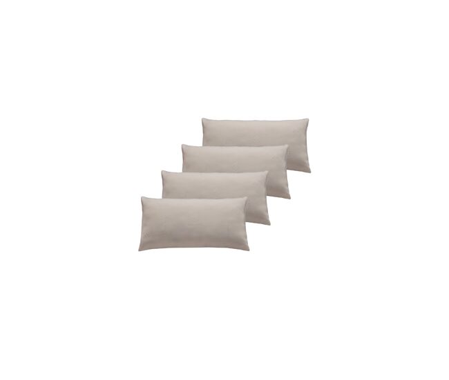 Pack 4 almohadas viscocopos aloe vera 70cm