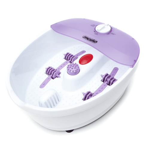Mesko MS 2152 Massajador de Pés, Massagem de Bolhas, Água Quente, Hipoalergénico, Infravermelho, 70, Branco Violeta Mesko MS 2152 Massajador de Pés, Massagem de Bolhas, Água Quente, Hipoalergénico, Infravermelho, 70, Branco Violeta