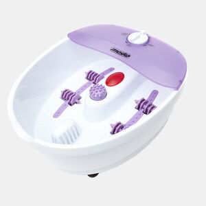 Mesko MS 2152 Massajador de Pés, Massagem de Bolhas, Água Quente, Hipoalergénico, Infravermelho, 70, Branco  Violeta