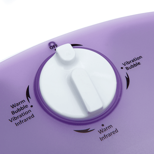 Mesko MS 2152 Massajador de Pés, Massagem de Bolhas, Água Quente, Hipoalergénico, Infravermelho, 70, Branco Violeta Mesko MS 2152 Massajador de Pés, Massagem de Bolhas, Água Quente, Hipoalergénico, Infravermelho, 70, Branco Violeta