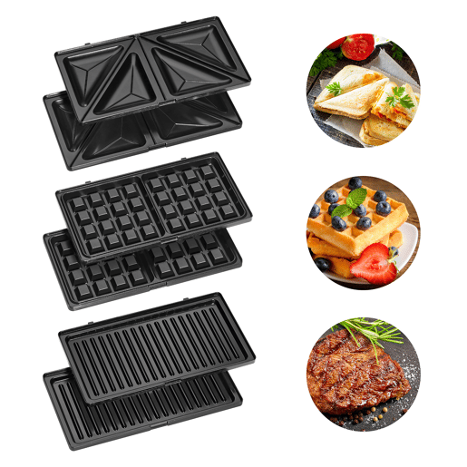 Clatronic ST 3670 Appareil à Sandwich Croque-Monsieur, 800, Prata negra Clatronic ST 3670 Appareil à Sandwich Croque-Monsieur, 800, Prata negra
