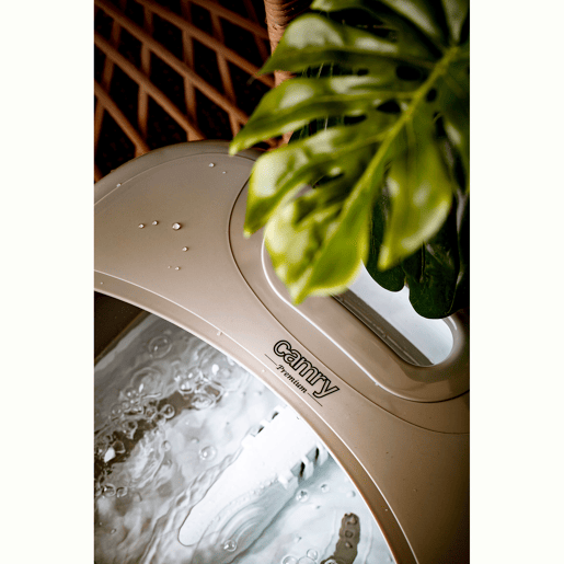 Camry CR2174 Massajador de Pés Dobrável, Massagem de Bolhas, Água Quente de 43 a 45°C., 500, Cinza branco Camry CR2174 Massajador de Pés Dobrável, Massagem de Bolhas, Água Quente de 43 a 45°C., 500, Cinza branco