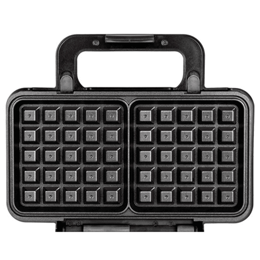 MPM MOP-43M Sanduicheira, Grelhador, Máquina de Waffles, 3 em 1, PlacasAntiaderentes Intercambiáveis, Termóstato Automático, 1000,