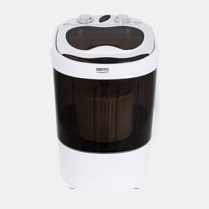 Camry CR 8054 Máquina de lavar Roupa 3Kg Mini, 1Kg Centrifugada, Perfeita para Campismo, Caravanas e Autocaravanas, 150, Preto branco