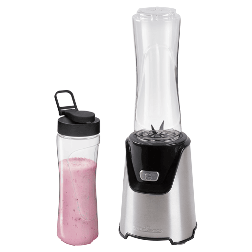 Proficook SM 1153 Liquidificadora Smoothie 2 Garrafas Portátiles, 0,6 litros, Lâminas de Aço Inoxidável, 400, Prata Proficook SM 1153 Liquidificadora Smoothie 2 Garrafas Portátiles, 0,6 litros, Lâminas de Aço Inoxidável, 400, Prata