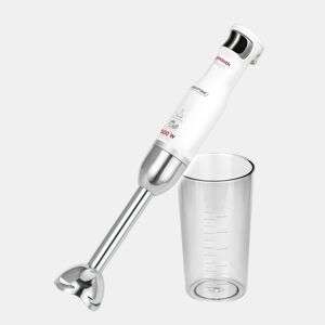 MPM MBL-27 Varinha, Velocidade Ajustável Smooth Touch, Pé de Aço Inoxidável Destacável, 500, Cinza branco