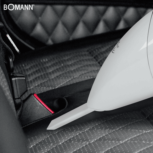 Bomann CB 967 Aspirador de Mão sem Fio, Recarregável, Sem saco, Bateria, Portátil, 1400 , Branco