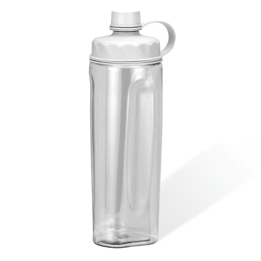 MPM MBL-22 Liquidificador, Smoothie, 2 Garrafas Portátiles, 0,6L, sem BPA, 2 Velocidades, 350, Cinza branco