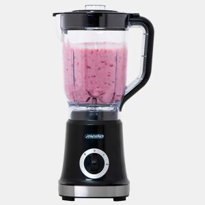 Mesko MS 4079 Liquidificador, Jarra 1,8 Litros Livre de BPA, Potência 1000W, 2 Velocidades + Função de Pulso, 4 Lâminas de Aço Inoxidável, 1000, Prata negra