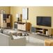 Beliani Mueble TV MOINES Beliani Mueble TV MOINES Marron